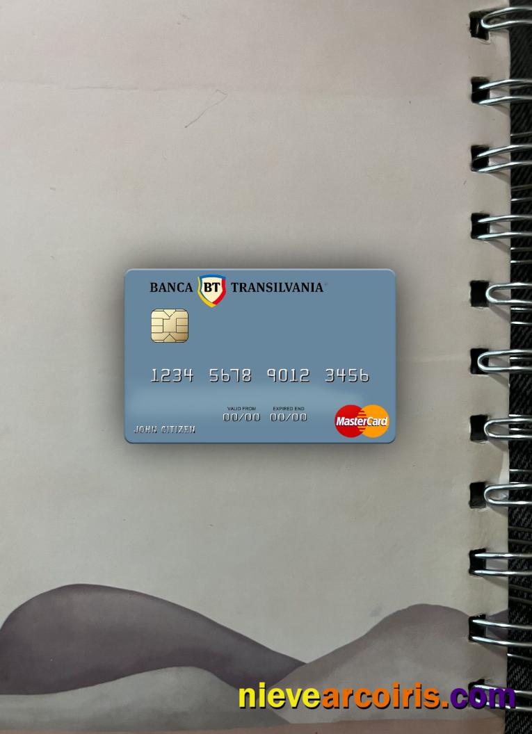 Romania Banca Transilvania mastercard photolook